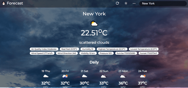 Weather App